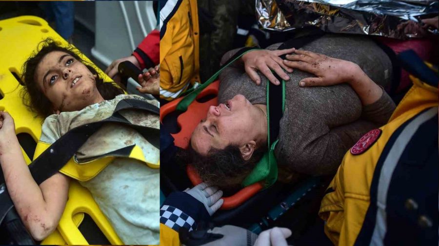 Kahramanmaraş'ta 101'inci saatte anne-kız enkazdan sağ çıkartıldı