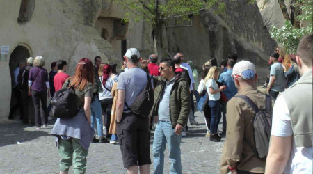 Kapadokya 1 milyon ziyaretçiyi aştı