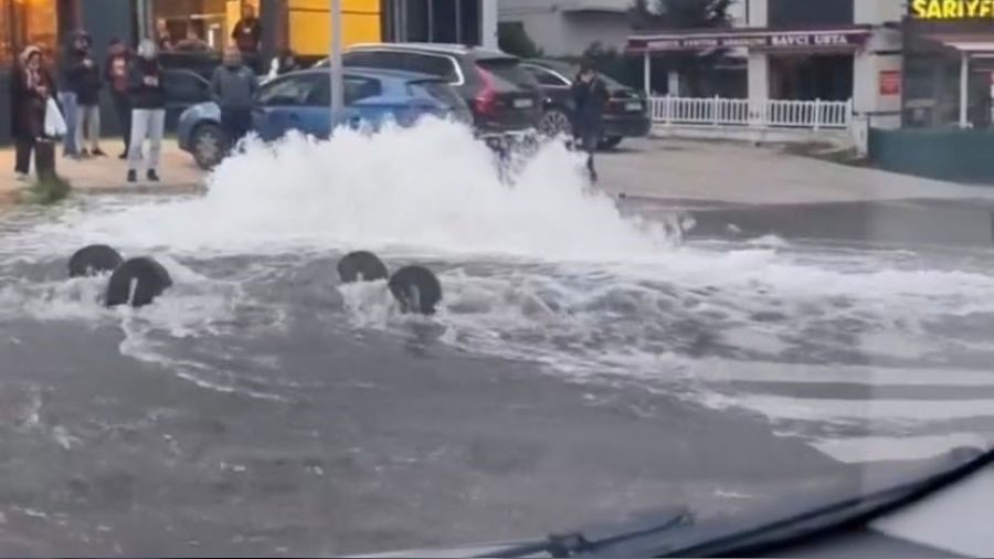 Kartal'da r�gar kapa�� bomba gibi patlad�