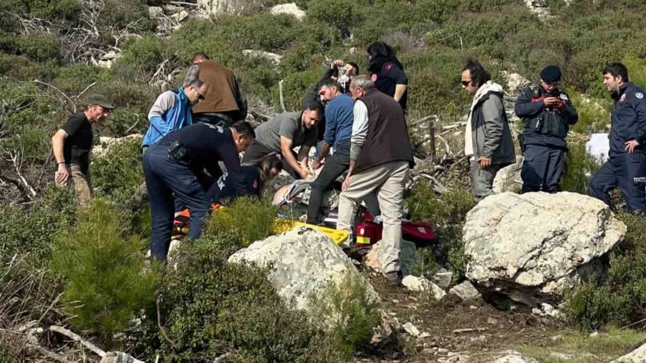 Kazda�lar�'nda d��en yama� para��t�n�n pilotu �ld�