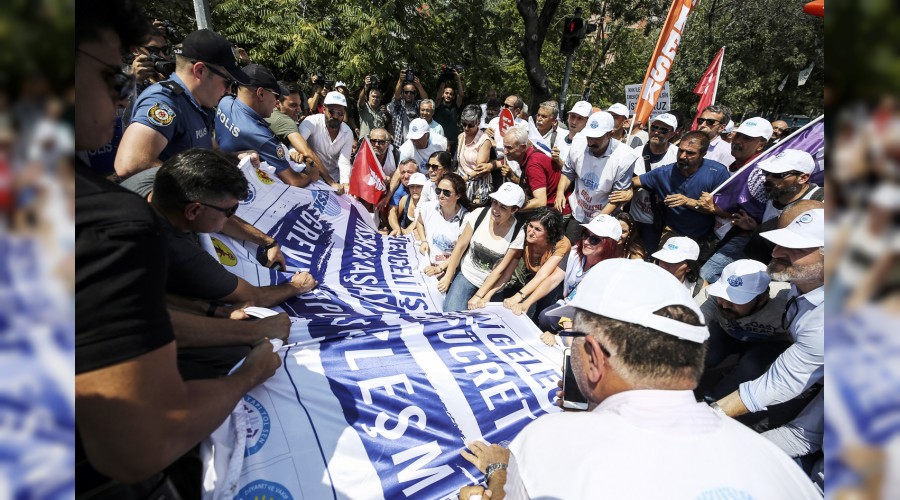 KESK'ten toplu s�zle�me eylemi