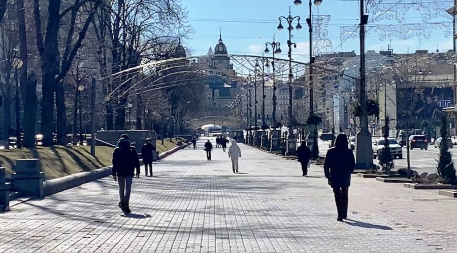 Kiev'de sokaa kan sabotajc muamelesi grecek