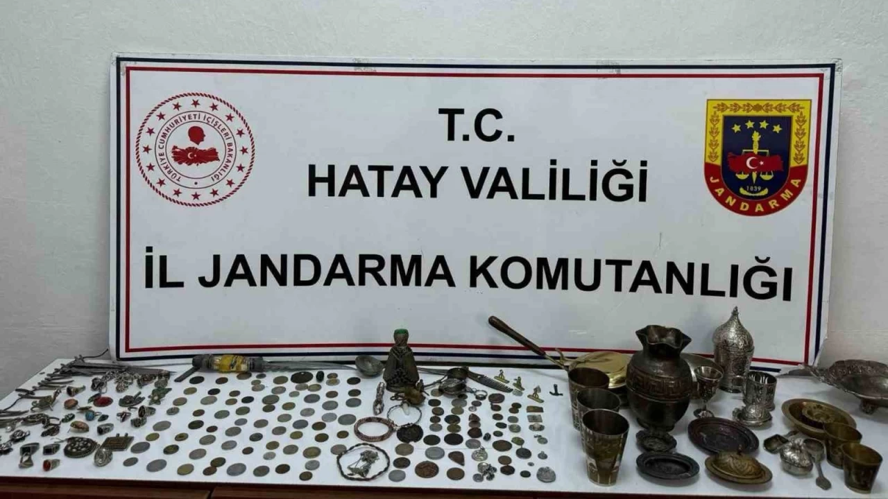 K�r�khan'da 310 adet tarihi eser ele ge�irildi