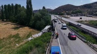 Krkkale'de un ykl tr kprden devrildi
