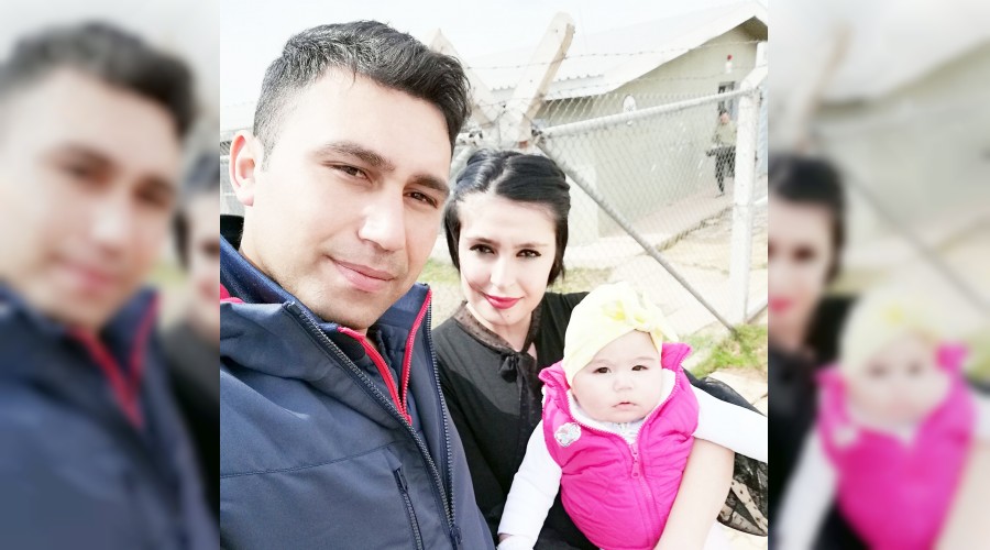 Kızının ilk doğum gününü kutlayamadı