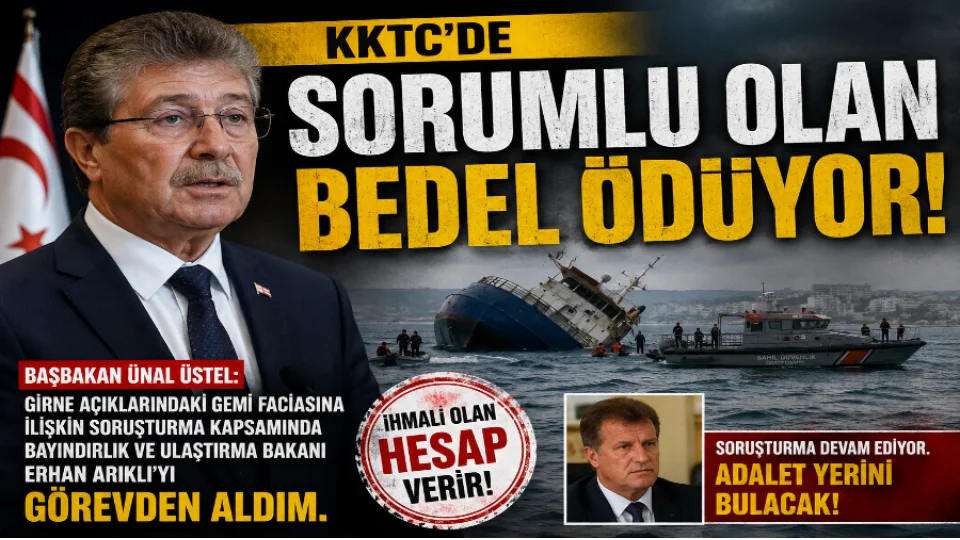 KKTC'de sorumlu olan bedel �d�yor
