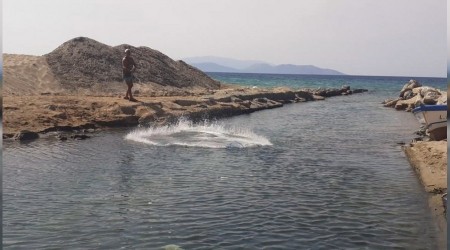 Kocagöl'ün deniz bağlantısı yeniden açıldı