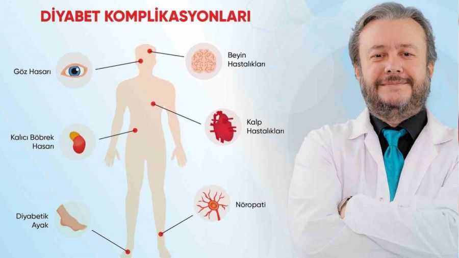 Kontrol altna alnmayan diyabet ar hastalklara davetiye karyor