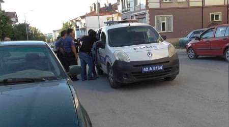 Konya'da iki grup arasında alacak verecek kavgası