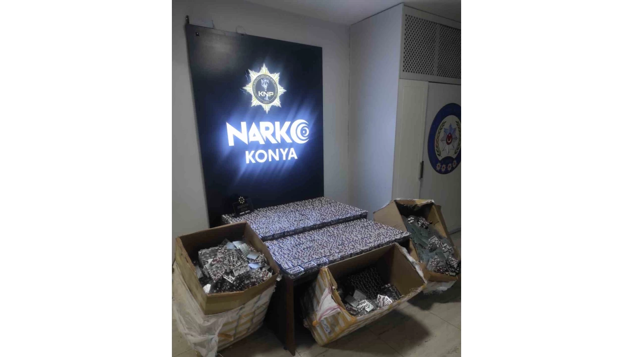 Konya'da uyuşturucu taciri 140 kişi tutuklandı