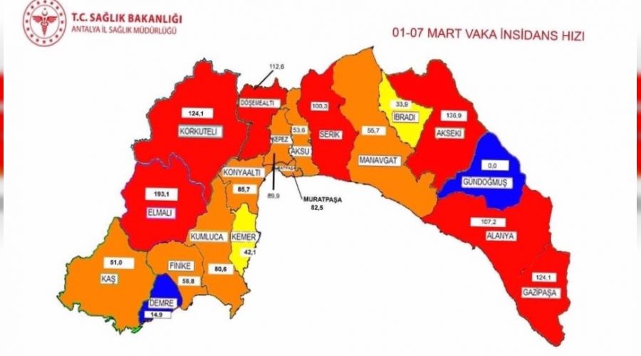 Korkuteli'nde vaka say�lar�nda y�zde 70 art��