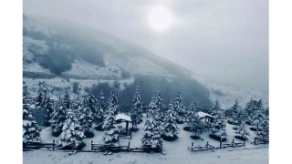 Ladik Akdağ beyaz gelinliğini giydi