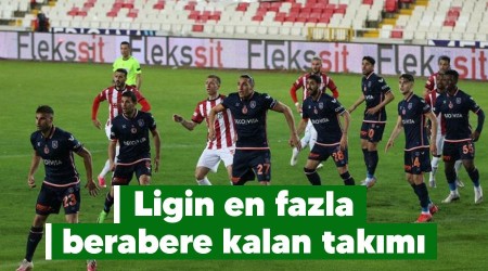 Ligin en fazla berabere kalan takımı