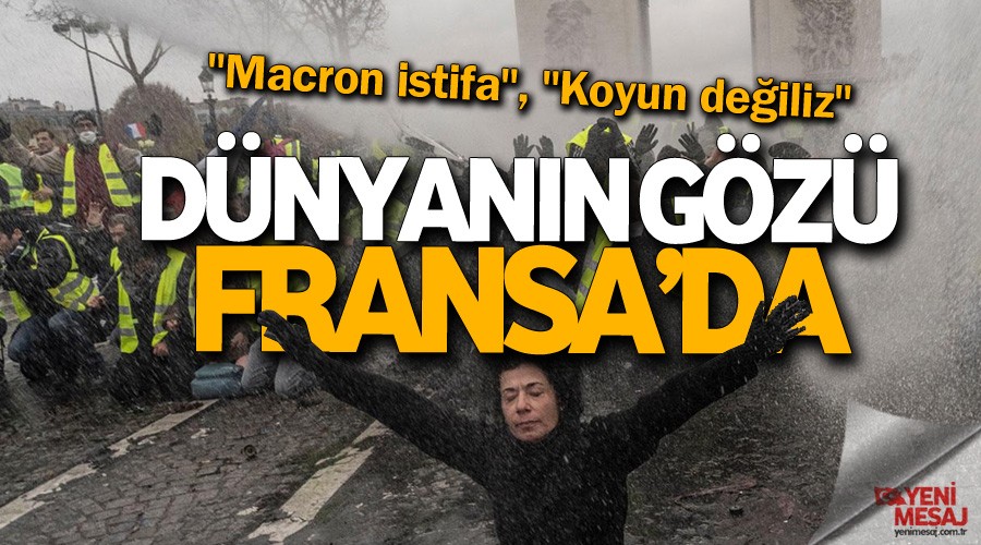 Macronun istifas isteniyor