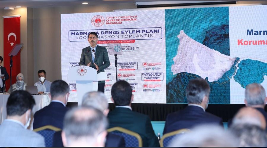 Marmara Denizi'ni deniz salyas�ndan kurtaracak eylem plan� a��kland�