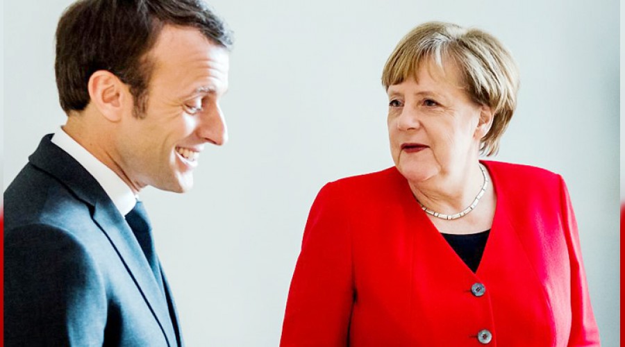 Merkel ile Macron anla�am�yor