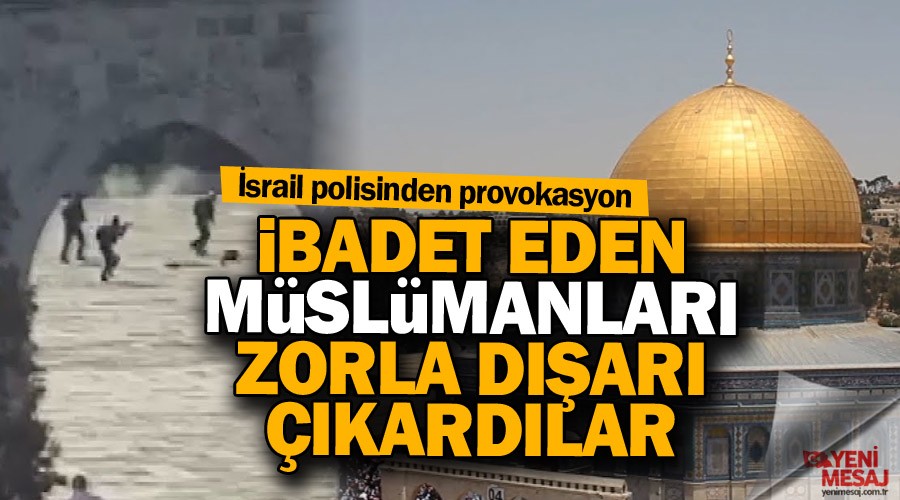 Mescid-i Aksa'da provokasyon