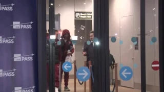 Milli Tak�m� yurda d�nd�