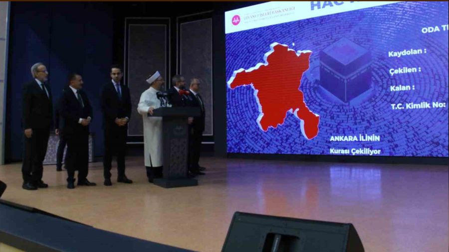 Milyonlarca hacı adayının bekleyişi sona erdi, 2023 hac kuraları çekilmeye başlandı