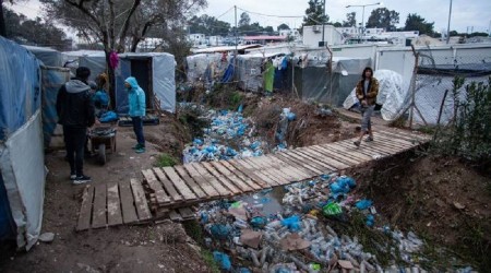 Moria Kampı'nda insanlık dramı