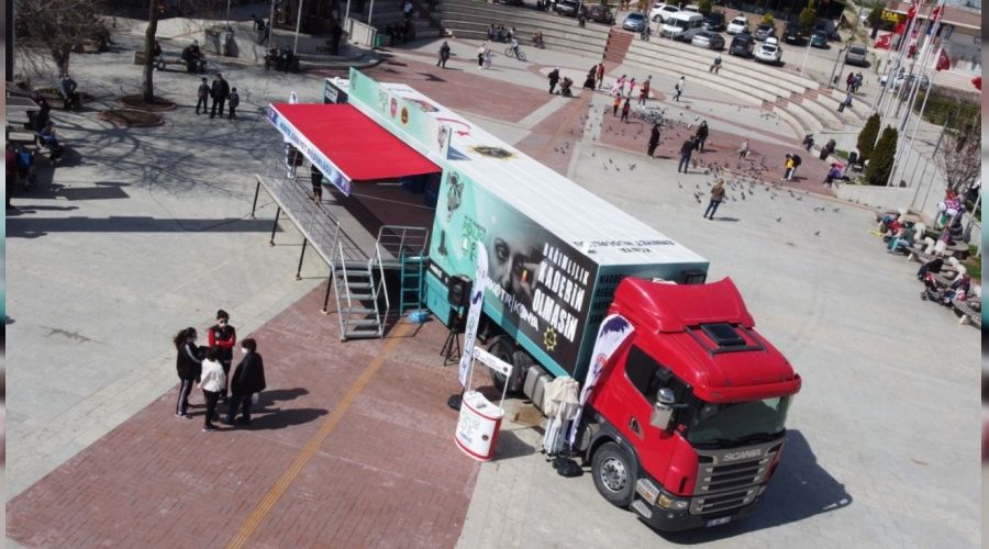 'Narko tır' tarihi kentte
