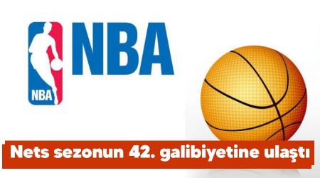 Nets sezonun 42. galibiyetine ulaştı