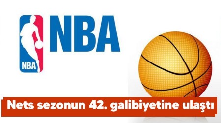 Nets sezonun 42. galibiyetine ulat