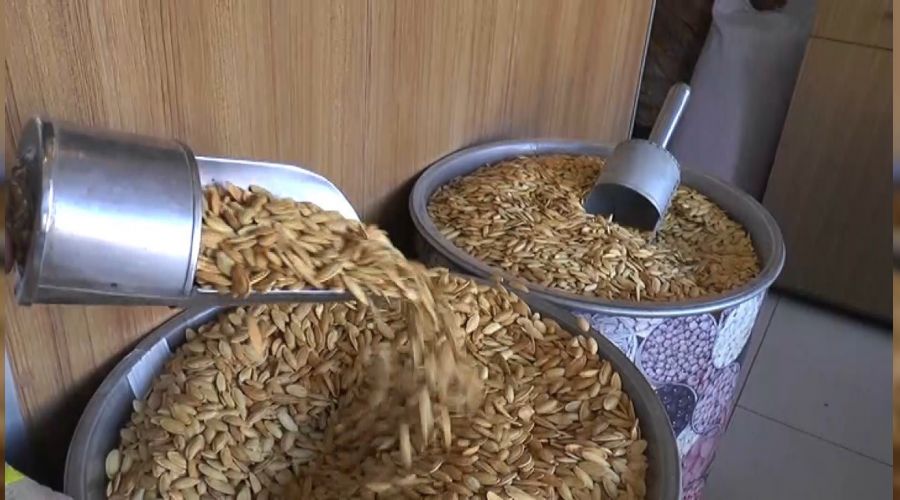 Nevşehir'in coğrafi işaretli kabak çekirdeği tezgahlarda