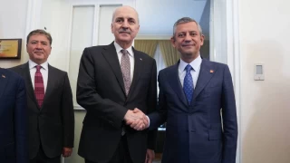 Numan Kurtulmu ile zgr zel Meclis'te grt
