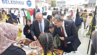 rencilerden Filistin'e destek
