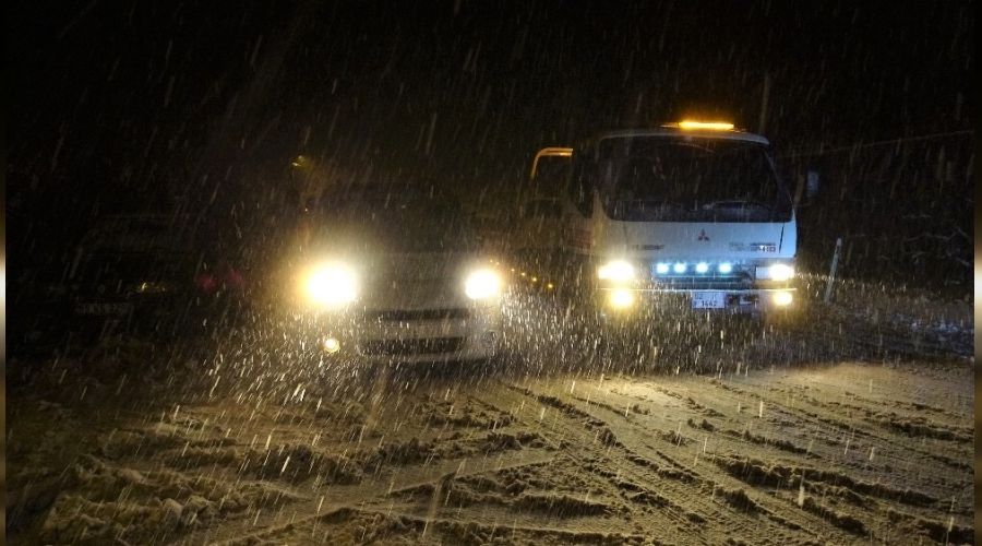 Ordu'da kar yağışı hayatı olumsuz etkiledi
