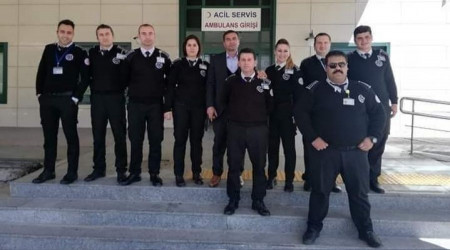 Özel güvenlikten örnek davranış