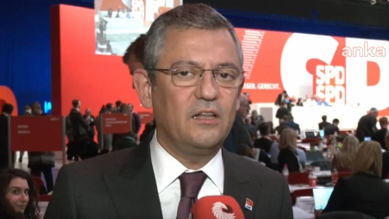 Özgür Özel Almanya'da SPD Kongresi'ne katıldı
