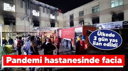 Pandemi hastanesinde facia