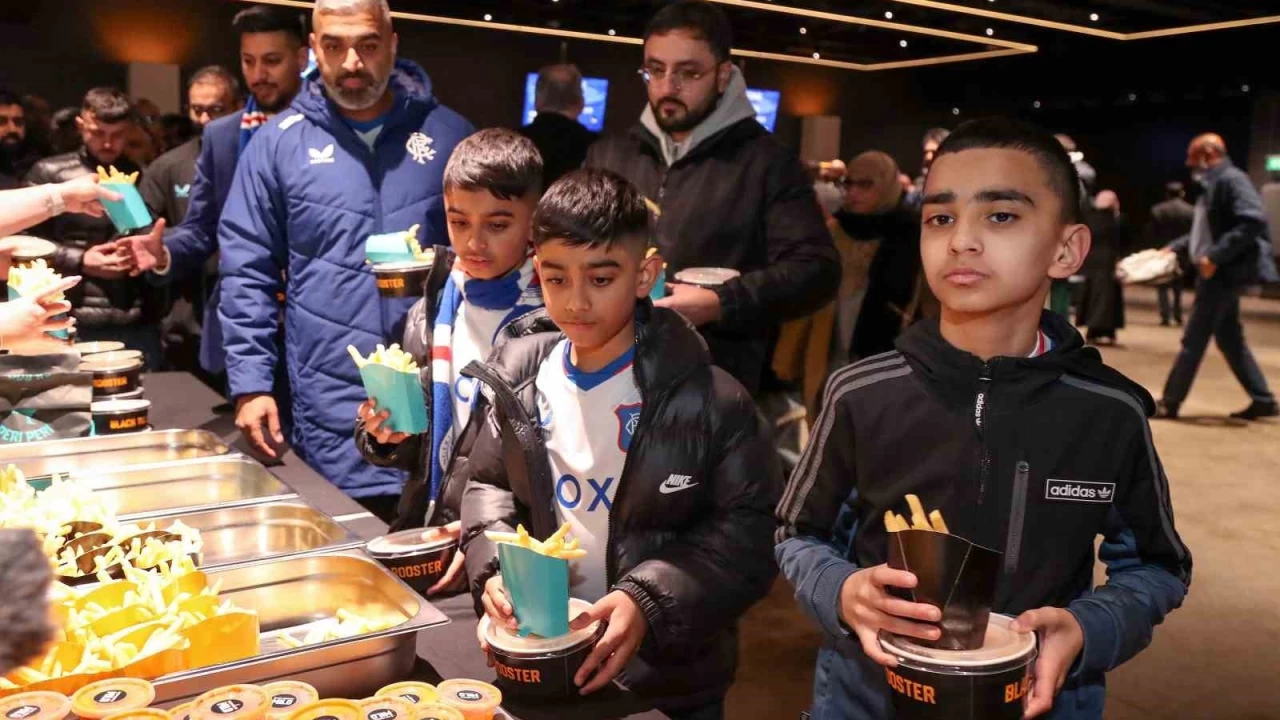 Rangers, stadyumda iftar organizasyonu düzenledi