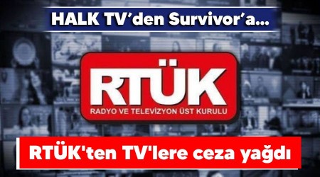 RTÜK'ten TV'lere ceza yaðdý