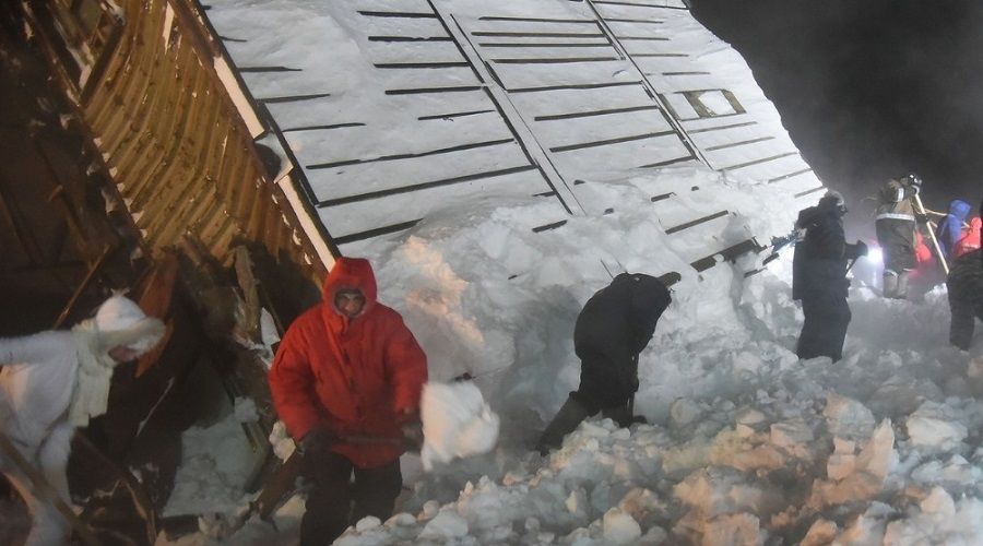 Rusya çığ faciası
