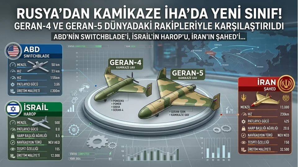 RUSYA’DAN KAMİKAZE İHA’DA YENİ SINIF!