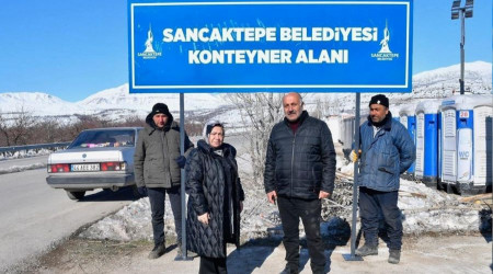 Sancaktepe Belediyesi, deprem bölgesinde konteyner kent kuruyor