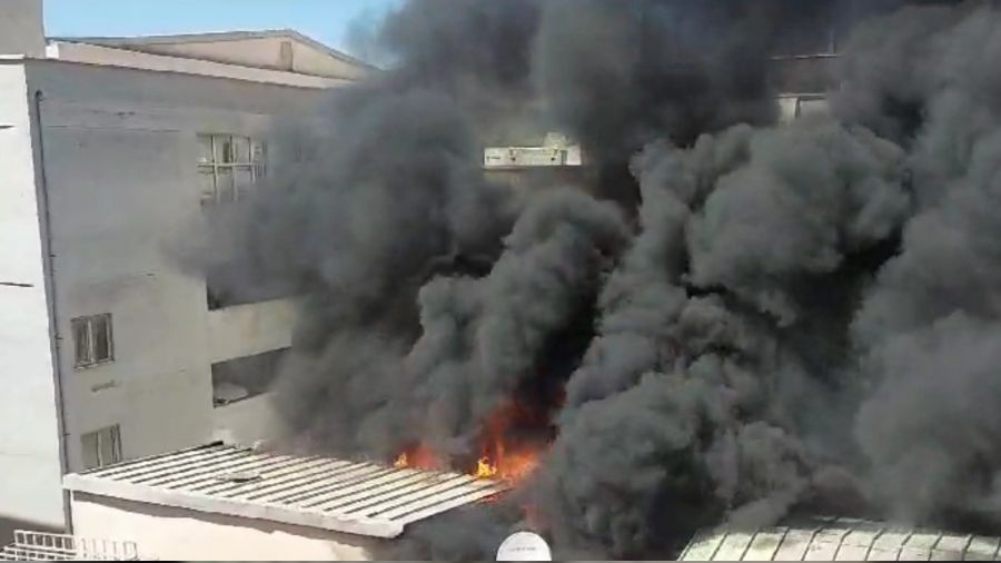 Şanlıurfa'da klima motoru bomba gibi patladı