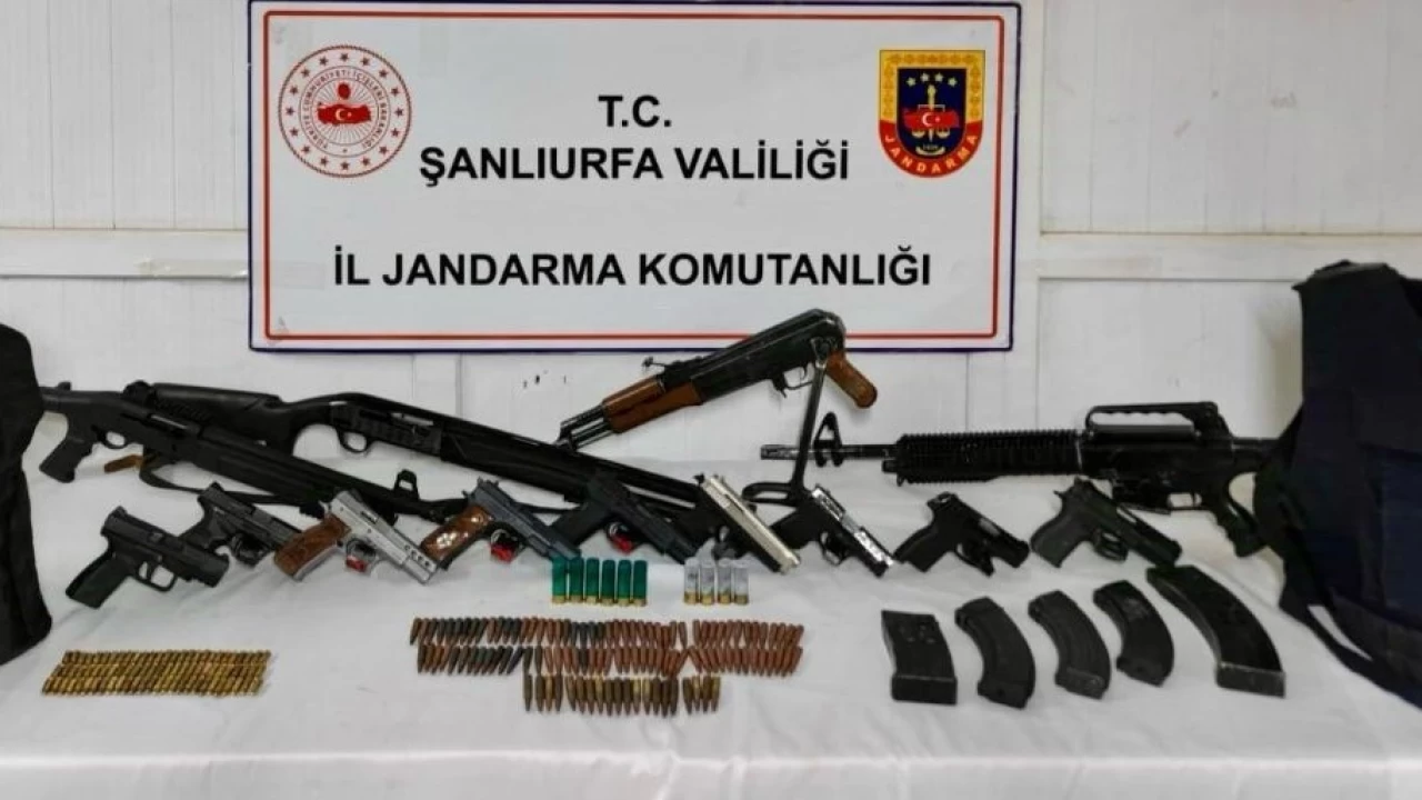 �anl�urfa'da silah ka�ak��l��� operasyonu: 7 g�zalt�