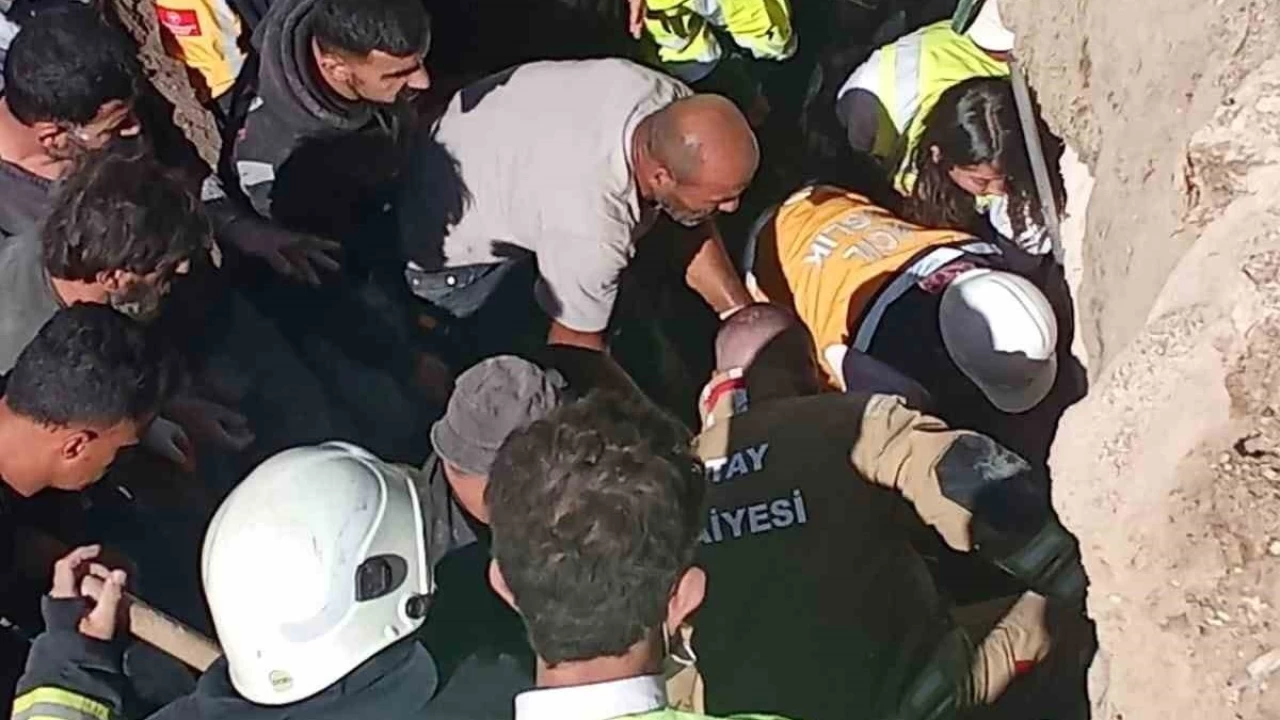 Şantiye alanında yaşanan göçükte can pazarı