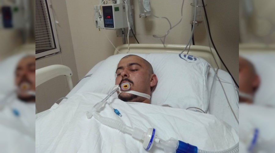 Sarhoş sandılar kafasıdan mermi çıktı