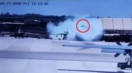 Savaş uçağı 'yanlışlıkla' füze ateşledi