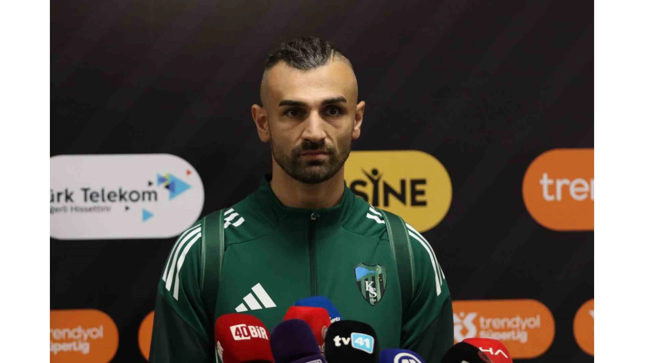 Serdar Dursun: "Kocaelispor ve taraftar karsnda oynamak kolay deil"