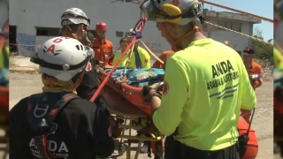Silivri'de deprem tatbikatı yapıldı