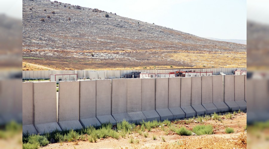 Sınıra beton blok takviyesi