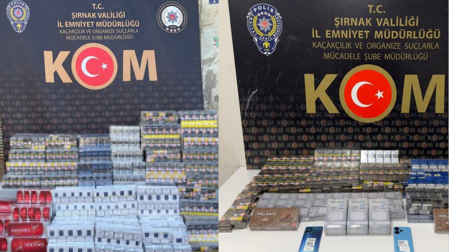 Şırnak'ta kaçakçılık ve asayiş operasyonu: 61 gözaltı