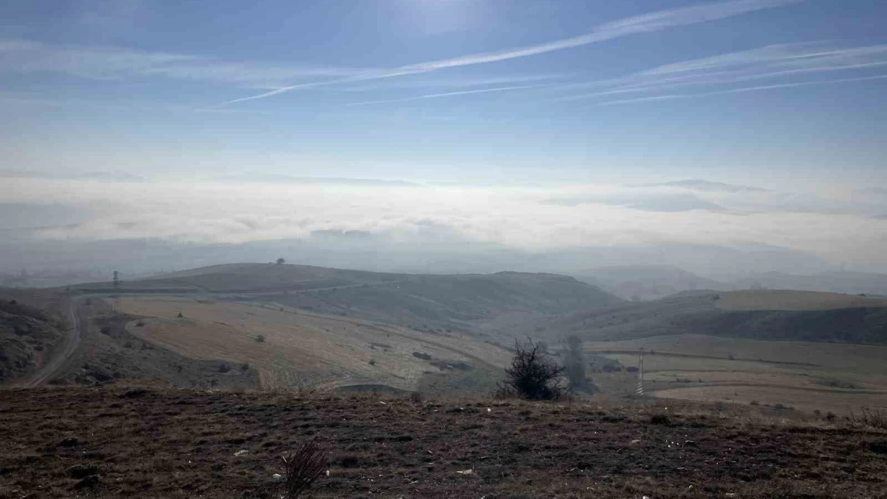 Sis adeta kenti yuttu, doa olay izleyenleri mest etti