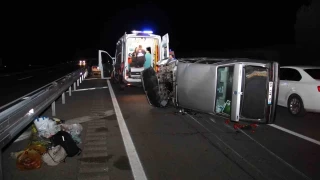 Sivas'ta zincirleme trafik kazas: 1'i ar 10 yaral